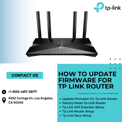 Update Firmware of Tp-Link Router| +1-800-487-3677